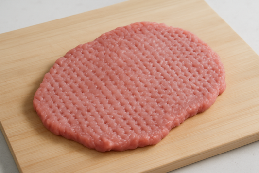 raw tenderized cutlet